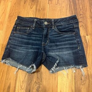 American eagle shortie shorts. Size 6